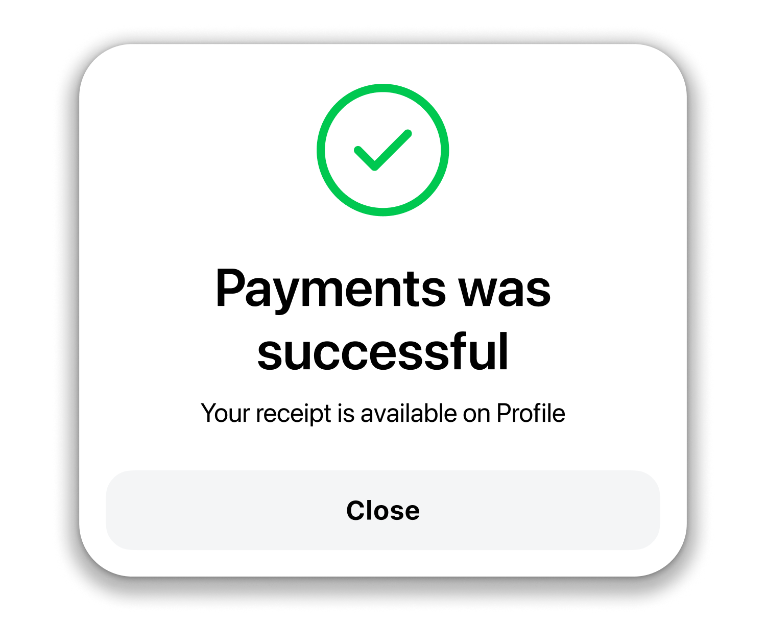 Payment Successful