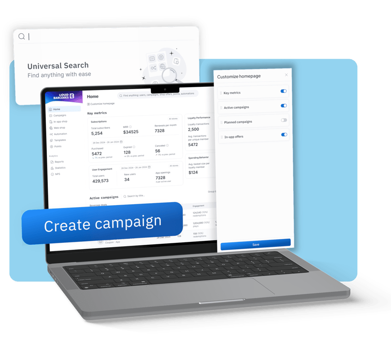 Dashboard that is easy to navigate, use and customize